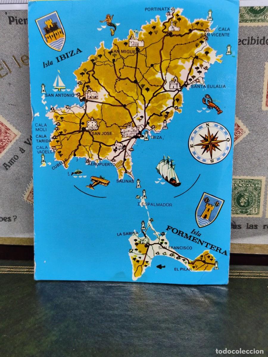 Postales: P6300 Postal Ibiza Souvenir Crucero Ibiza