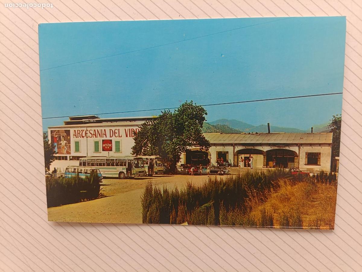 Postales: Factor&iacute;a LAFIORE, Vidrio. S Esglayeta, Baleares