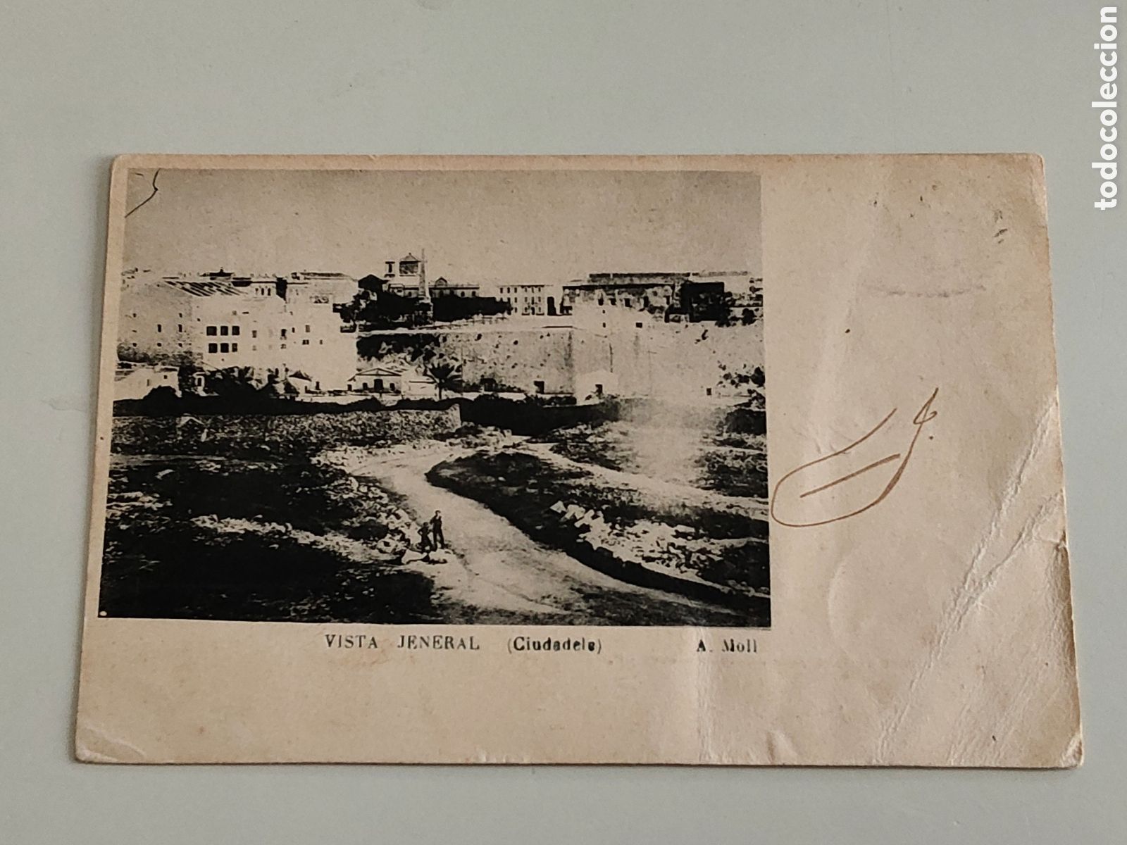 Postales: Tarjeta Postal Ciudadela Menorca Vista general edita A. Moll