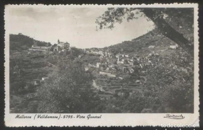 Postais: Mallorca. Valldemossa. *Vista general* Ed. Zerkowitz n&ordm; 5795. Nueva.