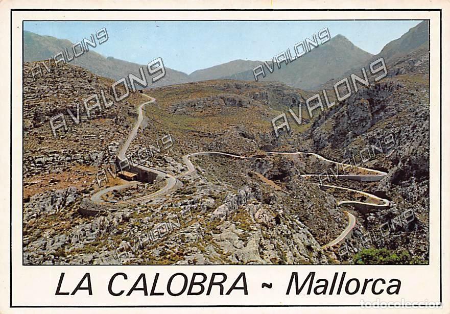 Postales: Carretera de La Calobra, el nudo de la corbata (Mallorca) - Sin Circular - a&ntilde;os 80 o 90