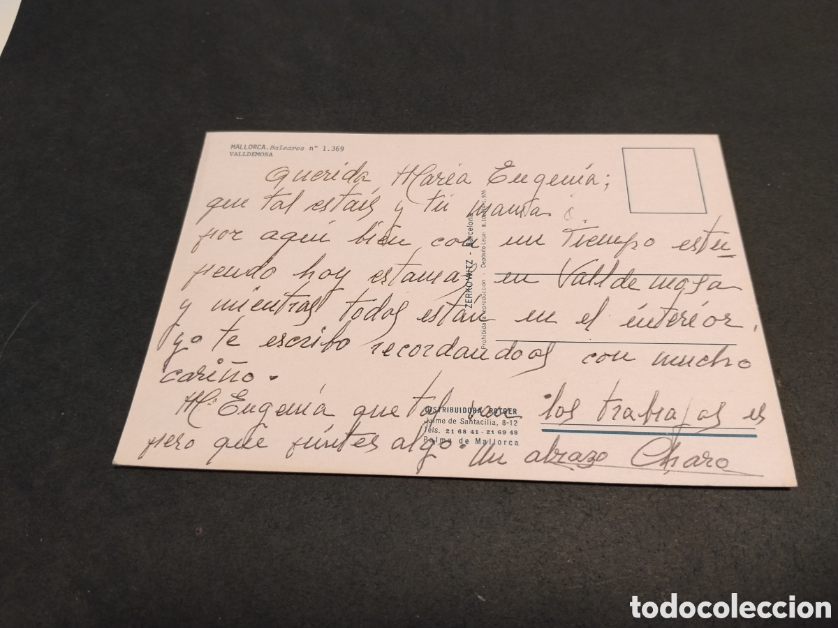 Postales: Postal Valldemosa Chopin - Foto 2