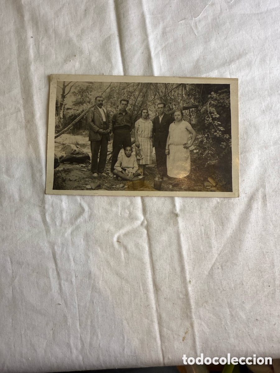 Postales: Postal fotogr&aacute;fica La Palma 1925 &ndash; Grupo familiar
