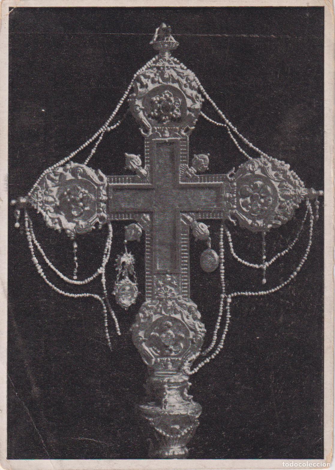 Postales: CATEDRAL DE MALLORCA, REVERSO DEL FRAGMENTO DE LA VERA CRUZ - SALA CAPITULAR - S/C