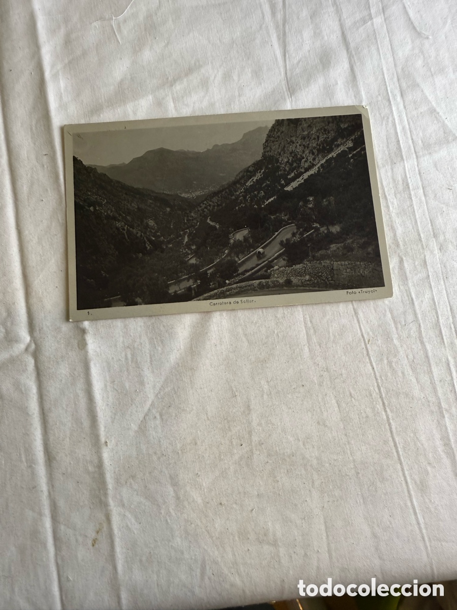 Postales: Antigua postal Mallorca &ndash; Carretera de S&oacute;ller &ndash; Foto Truyol &ndash; Baleares