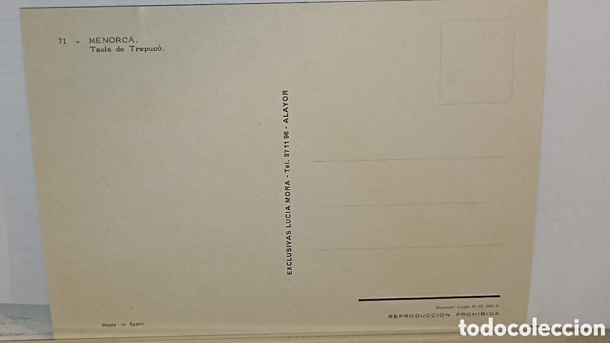 Postales: Mint Menorca taula de Trepuco - Foto 2