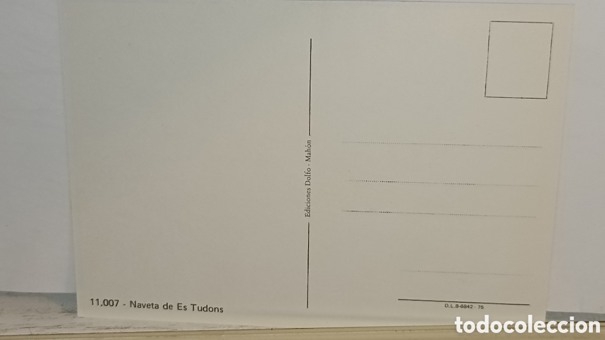 Postales: Mint naveta de es tudons Menorca - Foto 2