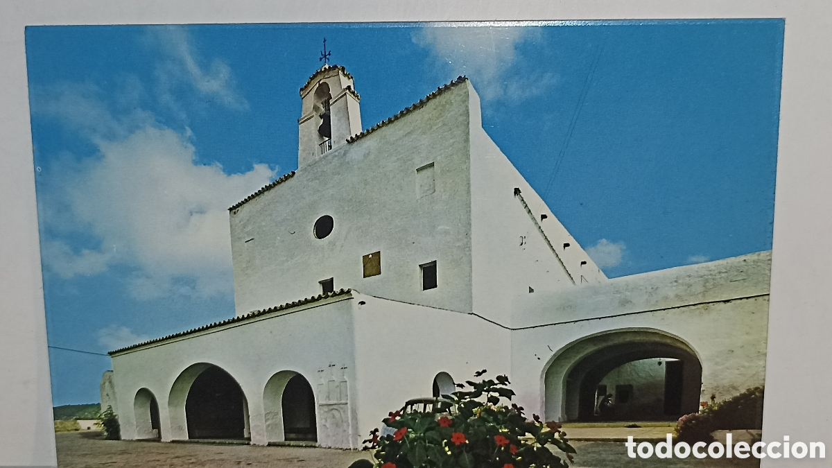 Postales: Mint iglesia de San Jos&eacute; fachada Ibiza