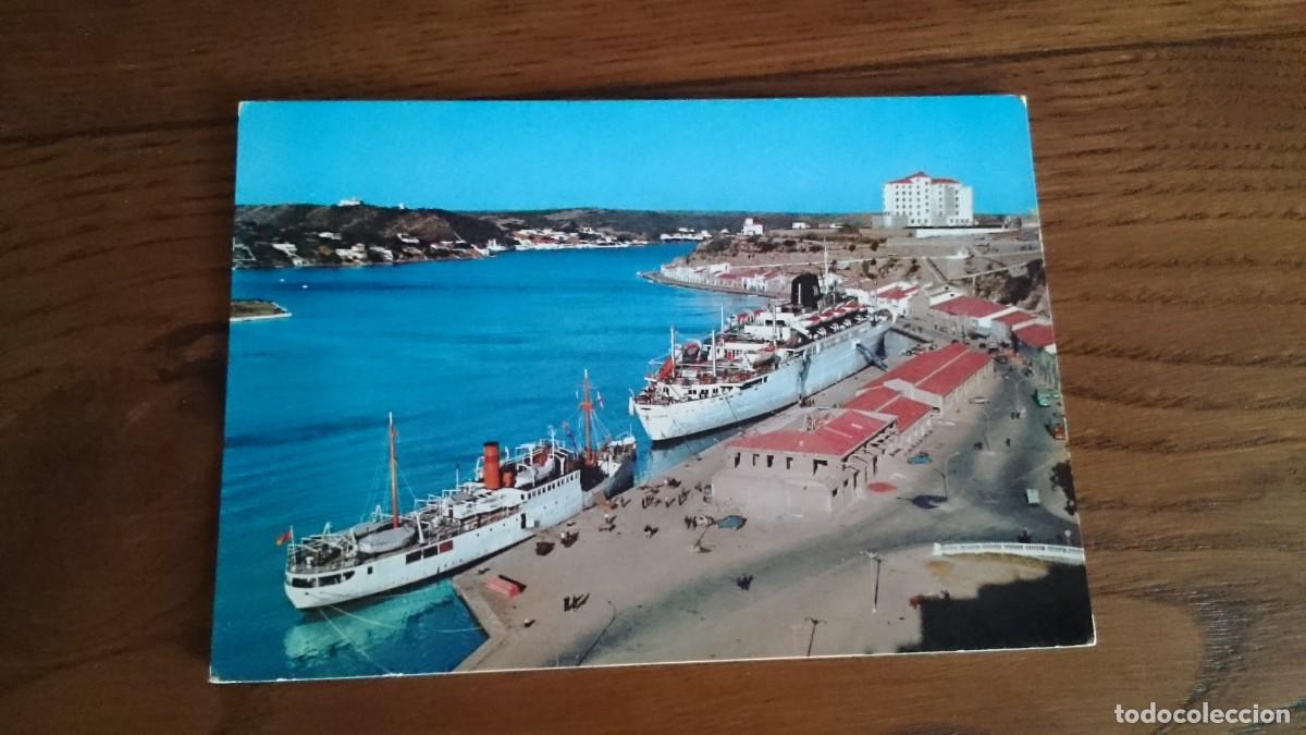 Postales: TARJETA POSTAL MENORCA MAHON VISTA PARCIAL DEL PUERTO - NO CIRCULADA NO ESCRITA