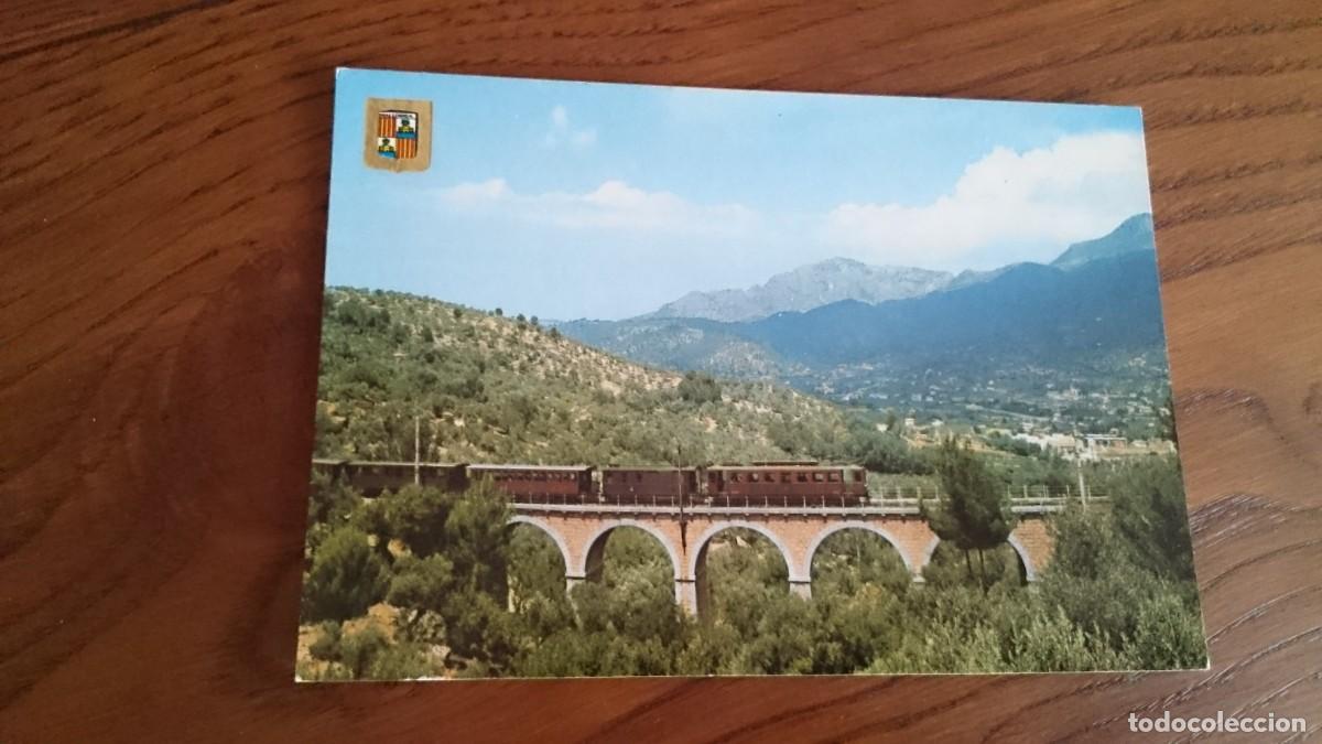 Postales: TARJETA POSTAL MALLORCA SOLLER VIADUCTO FERROCARRIL - NO CIRCULADA NO ESCRITA