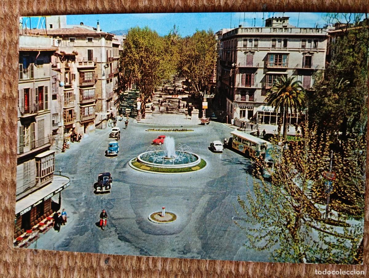 Postales: PALMA DE MALLORCA - PLAZA DE LA REINA - ED. A. CAMPA&Ntilde;A Y J. PUIG FERRAN