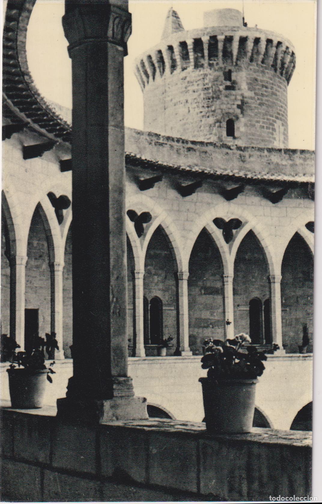 Postales: PALMA DE MALLORCA, ARTE G&Oacute;TICO, CASTILLO DE BELLVER (1309-1314) - EDITOR ARTIGUES - S/C