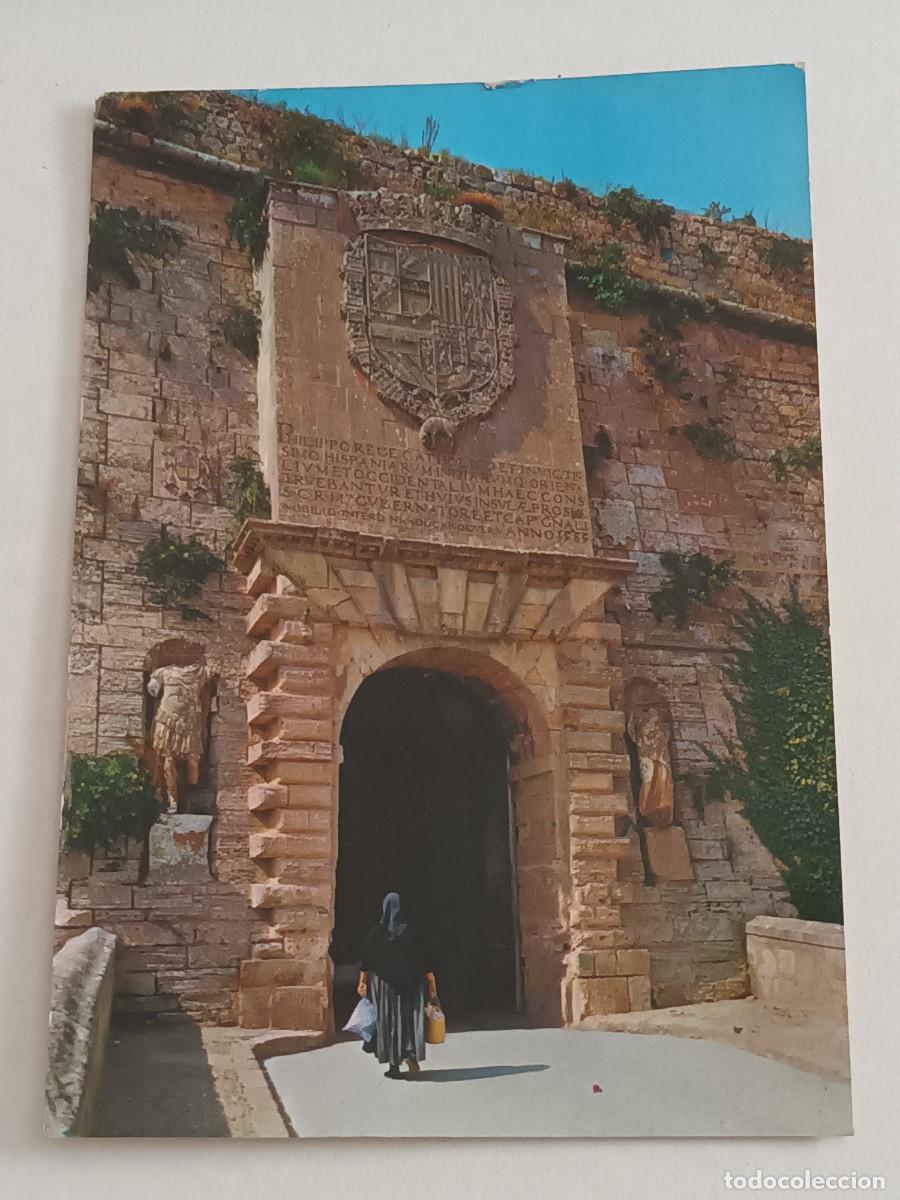 Postales: IBIZA. CIUDAD. PUERTA DE LAS TABLAS (1970) - FRANQUEO