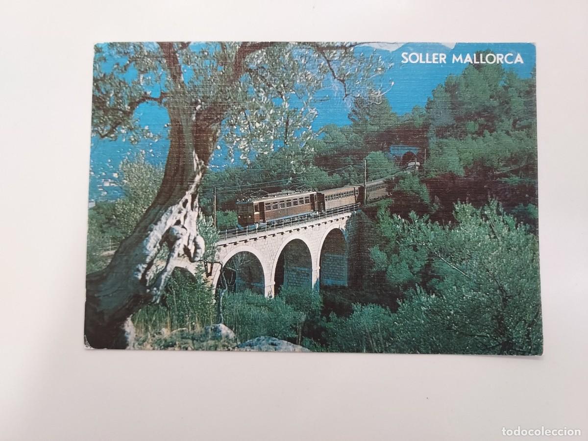 Postales: POSTAL SOLLER TREN PALMA SOLLER. 1977. SIN CIRCULAR. FOTOPARATO. MALLORCA