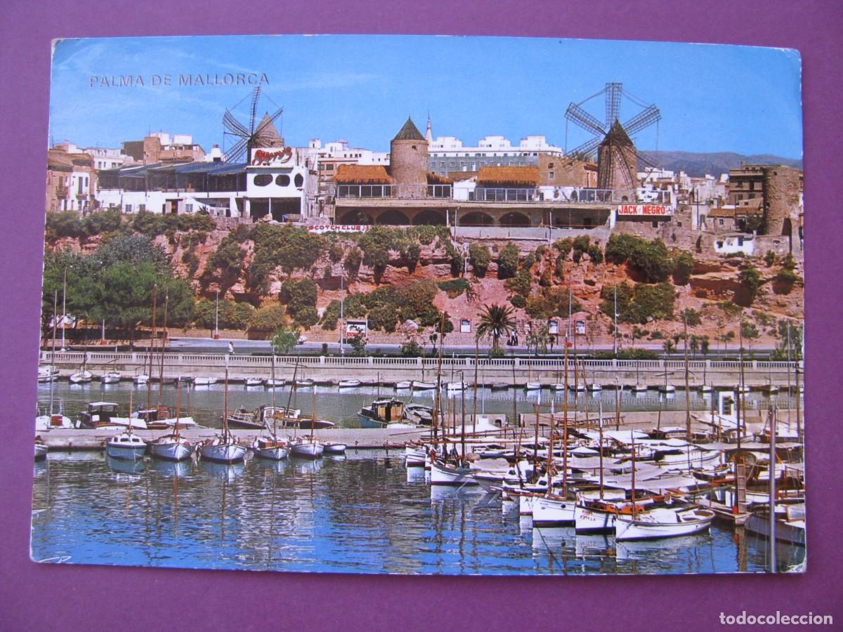 Postales: POSTAL DE PALMA DE MALLORCA. MOLINOS DEL JONQUET. ICARIA. CIRCULADA 1970