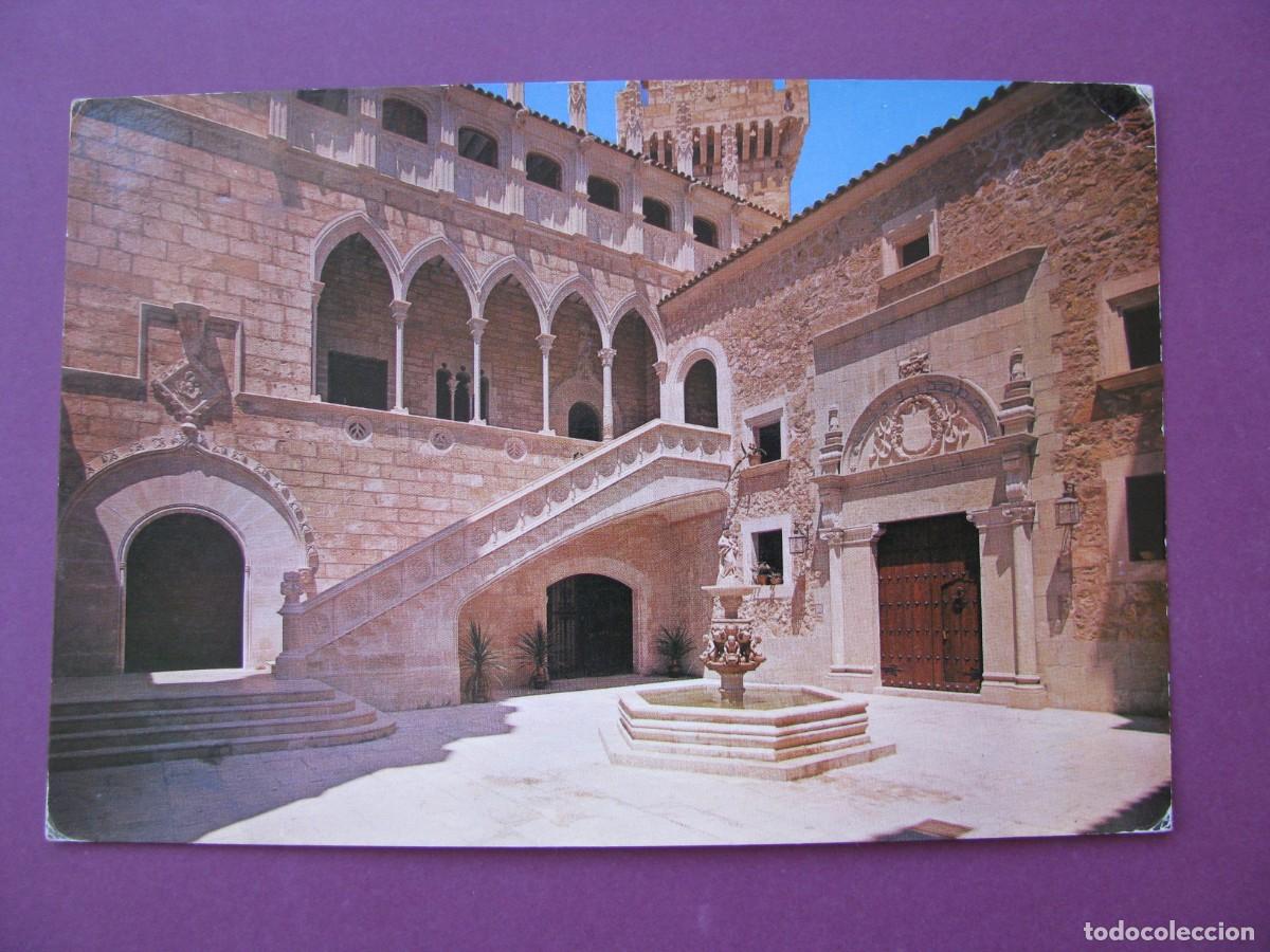 Postales: POSTAL DE PALMA DE MALLORCA. PUEBLO ESPA&Ntilde;OL. PLAZA DE SANTA MARIA (BURGOS). 1967. CIRCULADA