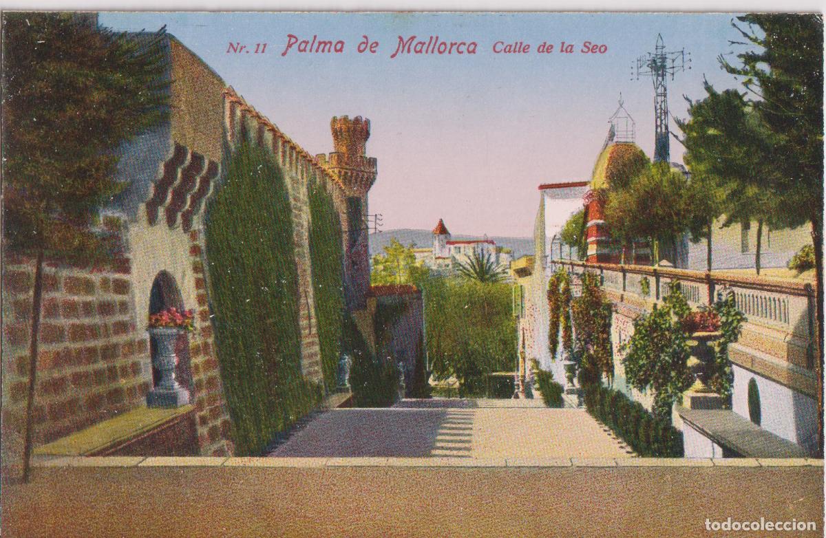 Postales: PALMA DE MALLORCA, CALLE DE LA SEO - AM (ANGEL TOLDR&Agrave;) N&ordm;11 SERIE: 33570 - S/C
