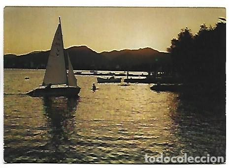 Postales: CREPUSCULO.- PUERTO DE POLLENSA / MALLORCA