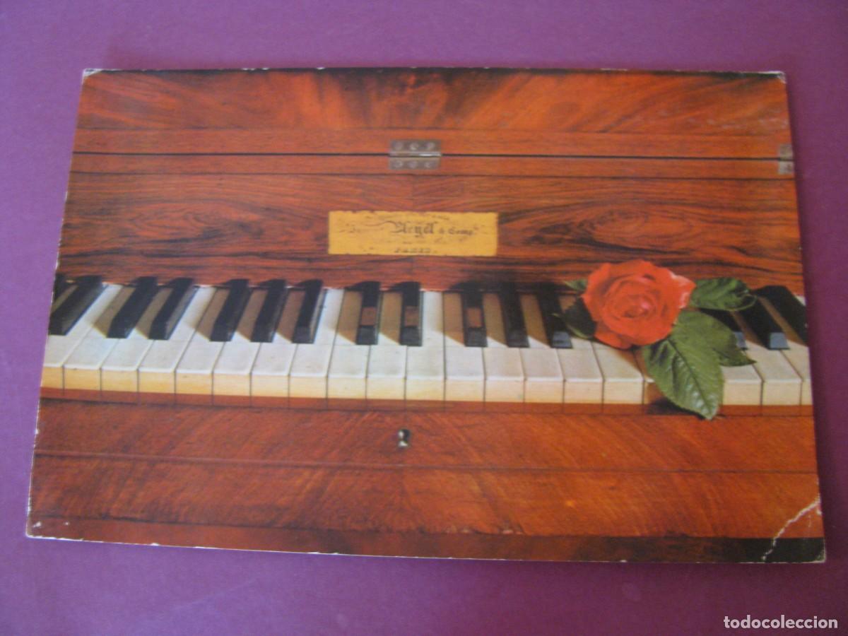 Postales: POSTAL DE MALLORCA. VALLDEMOSA. TECLADO DEL PIANO EN EL QUE CHOPIN COMPUSO SUS CELEBRES NOCTURNOS