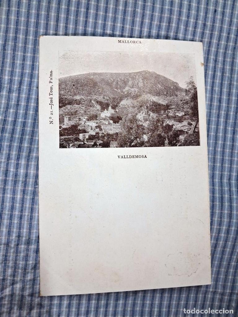 Postales: Postal antigua Mallorca. Valldemosa. Jos&eacute; Tous. N&ordm; 21. Dorso sin dividir