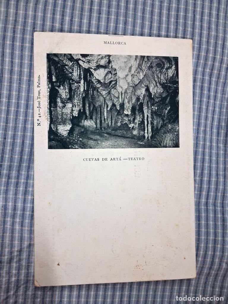 Postales: Postal antigua Mallorca. Cuevas de Art&aacute;. Teatro. Jos&eacute; Tous. N&ordm; 42. Dorso sin dividir