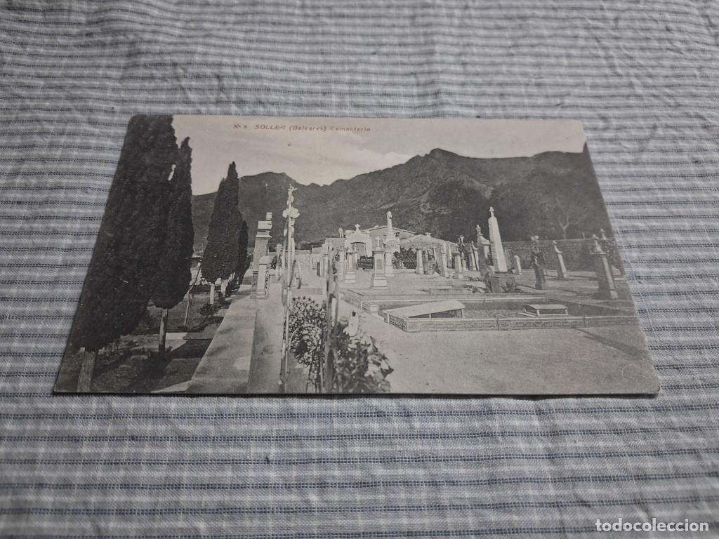 Postales: Postal antigua Mallorca. S&oacute;ller. Cementerio. J. Obradors 9
