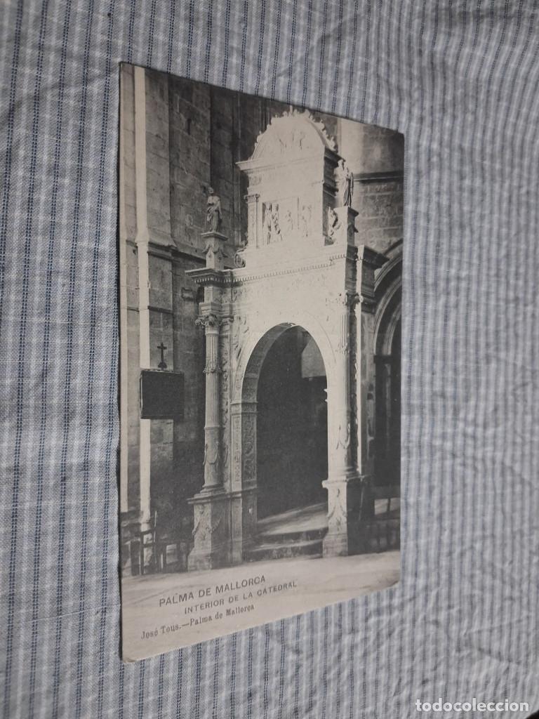 Postales: Postal antigua Mallorca. Palma. Interior de la Catedral. Jos&eacute; Tous. Dorso dividido