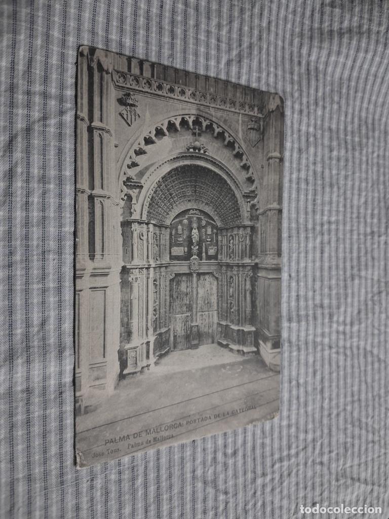 Postales: Postal antigua Mallorca. Palma. Portada de la Catedral. Jos&eacute; Tous. Dorso dividido