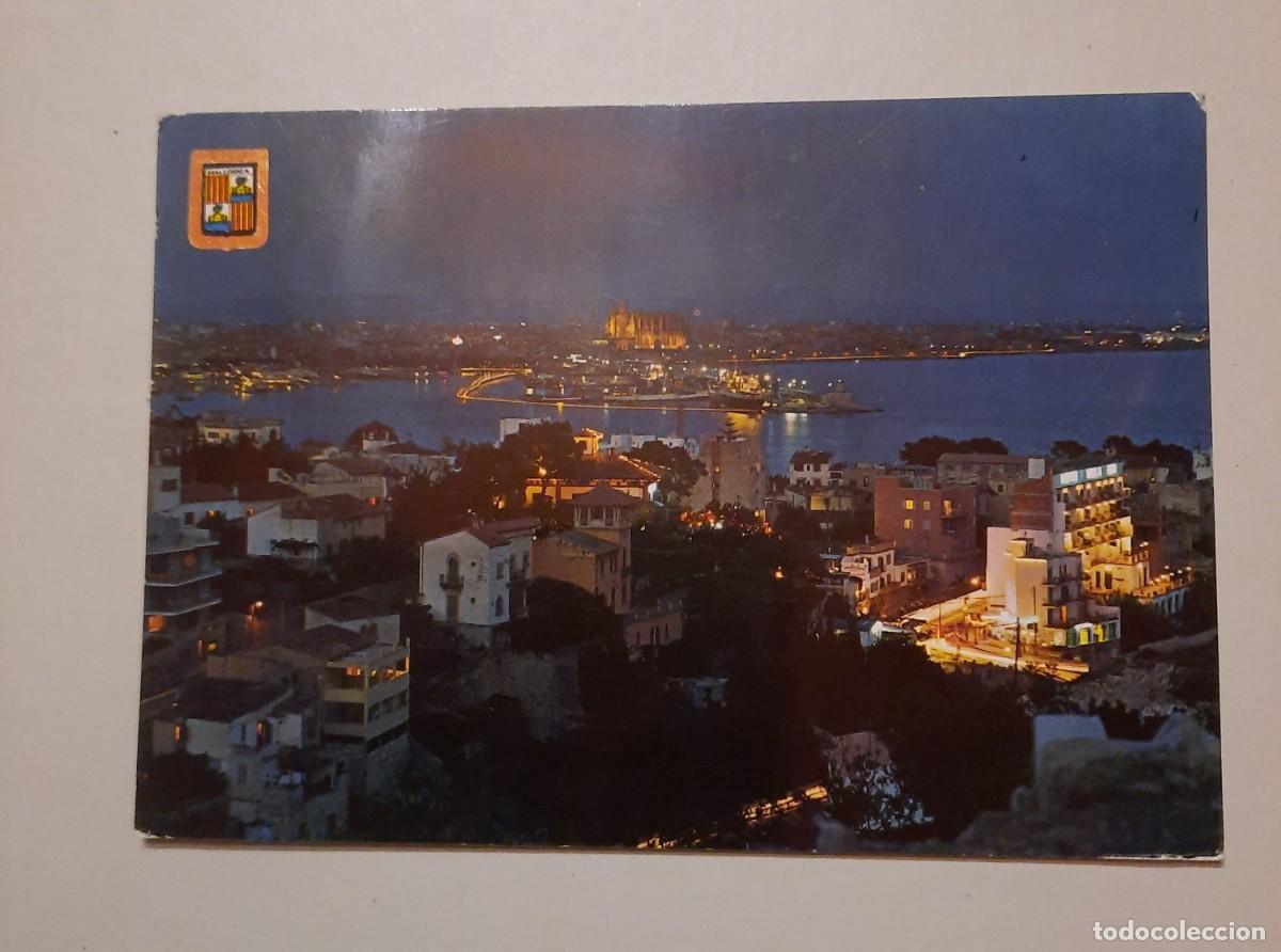 Cartoline: 1967 Vista General nocturna Palma de Mallorca
