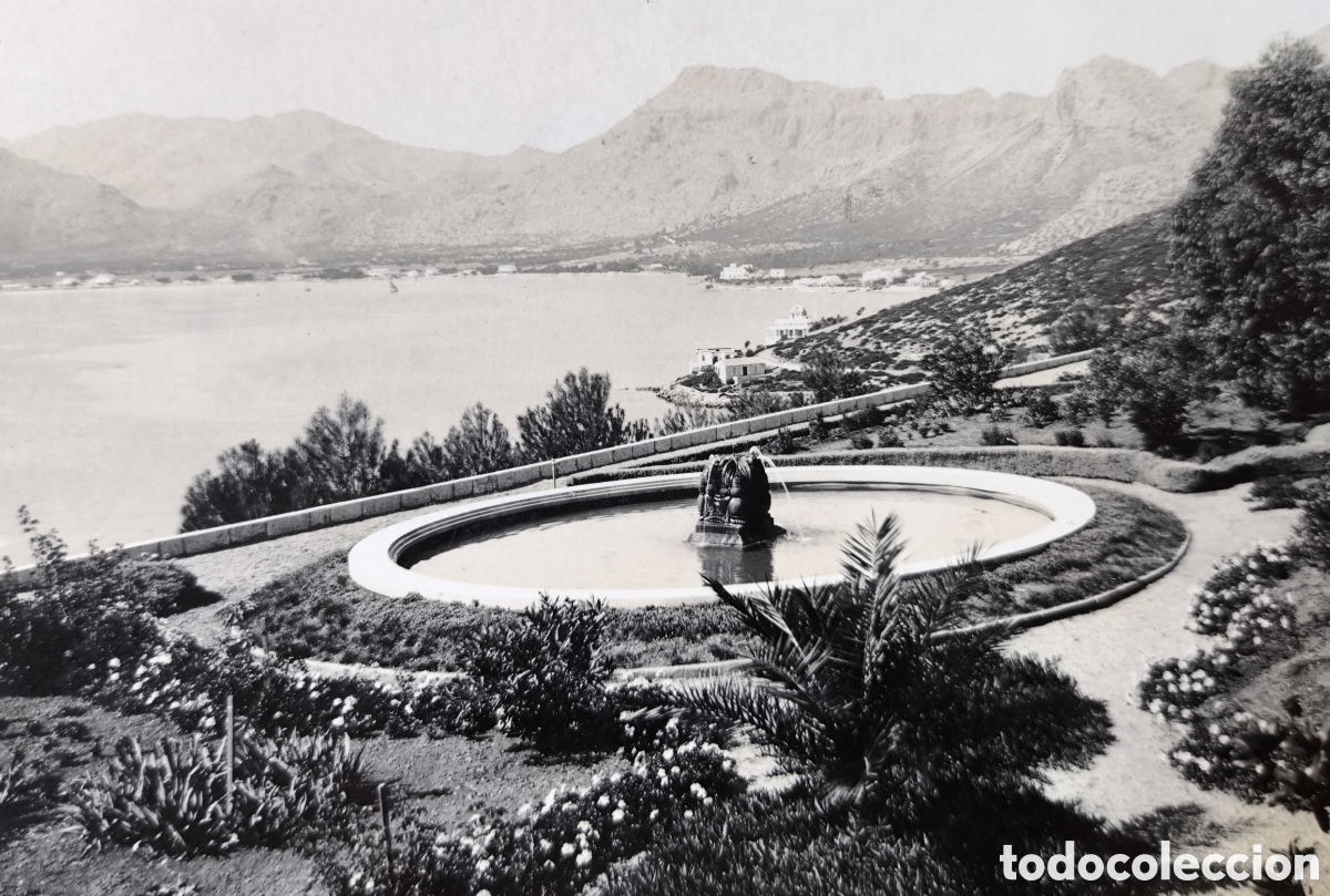 Postales: POLLEN&Ccedil;A JARDINS VILLA MARCH POSTAL FOTOGR&Aacute;FICA COL. BESTARD PALMA BALEARS C. 1920