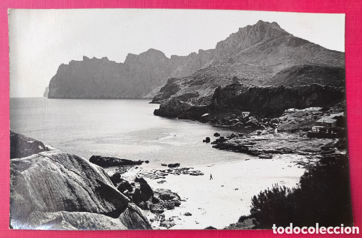 Postales: POLLEN&Ccedil;A CALA SANT VICEN&Ccedil; POSTAL FOTOGR&Aacute;FICA COL. BESTARD PALMA BALEARS C. 1920