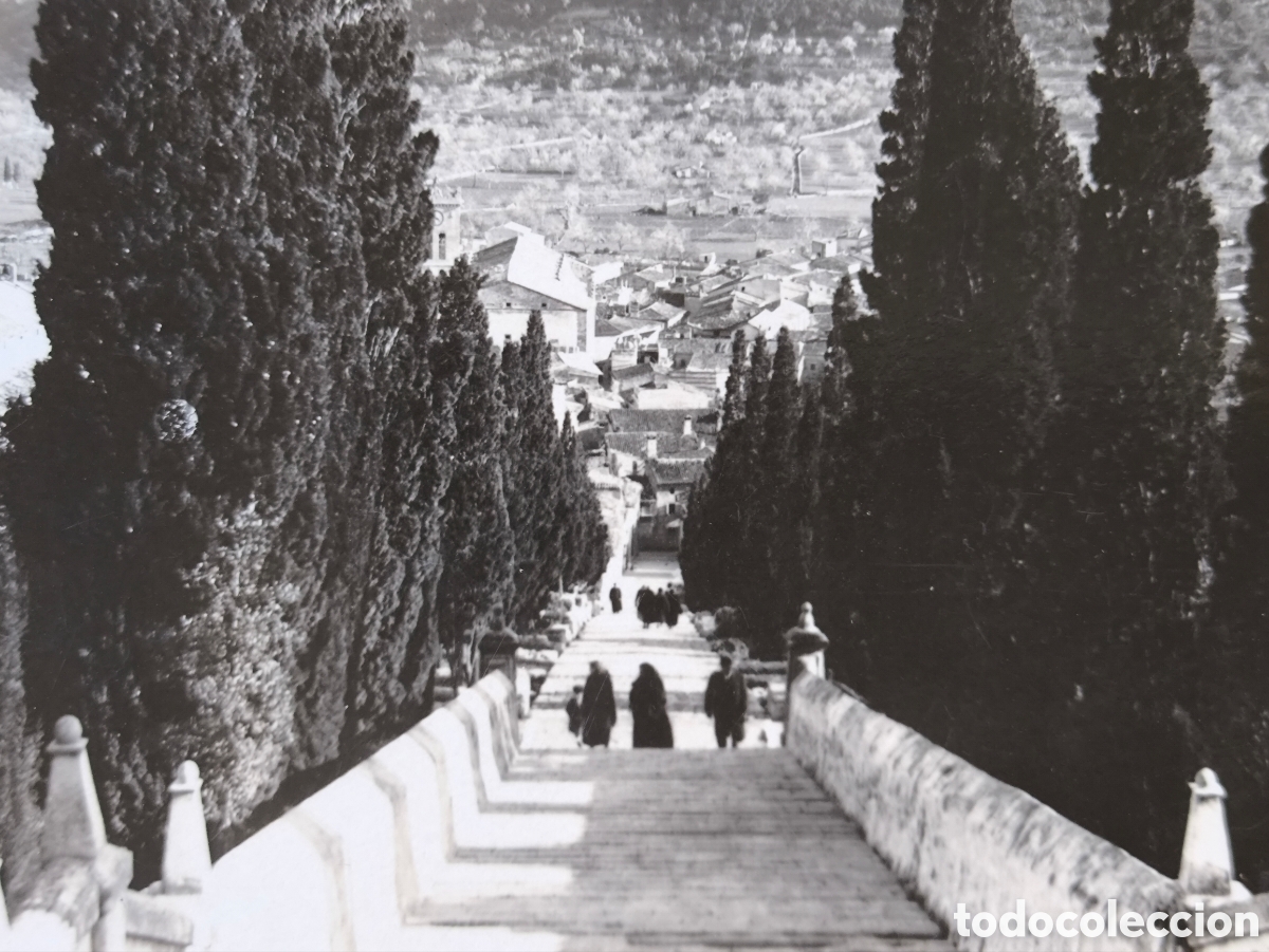 Postales: POLLEN&Ccedil;A CALVARI POSTAL FOTOGR&Aacute;FICA COL. BESTARD BALEARS C. 1915