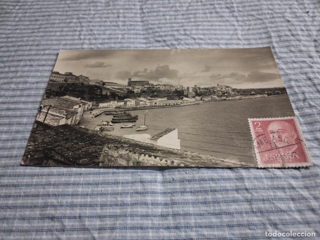 Postales: Postal antigua Menorca. Mah&oacute;n. Vista panor&aacute;mica de la Ciudad. Circulada