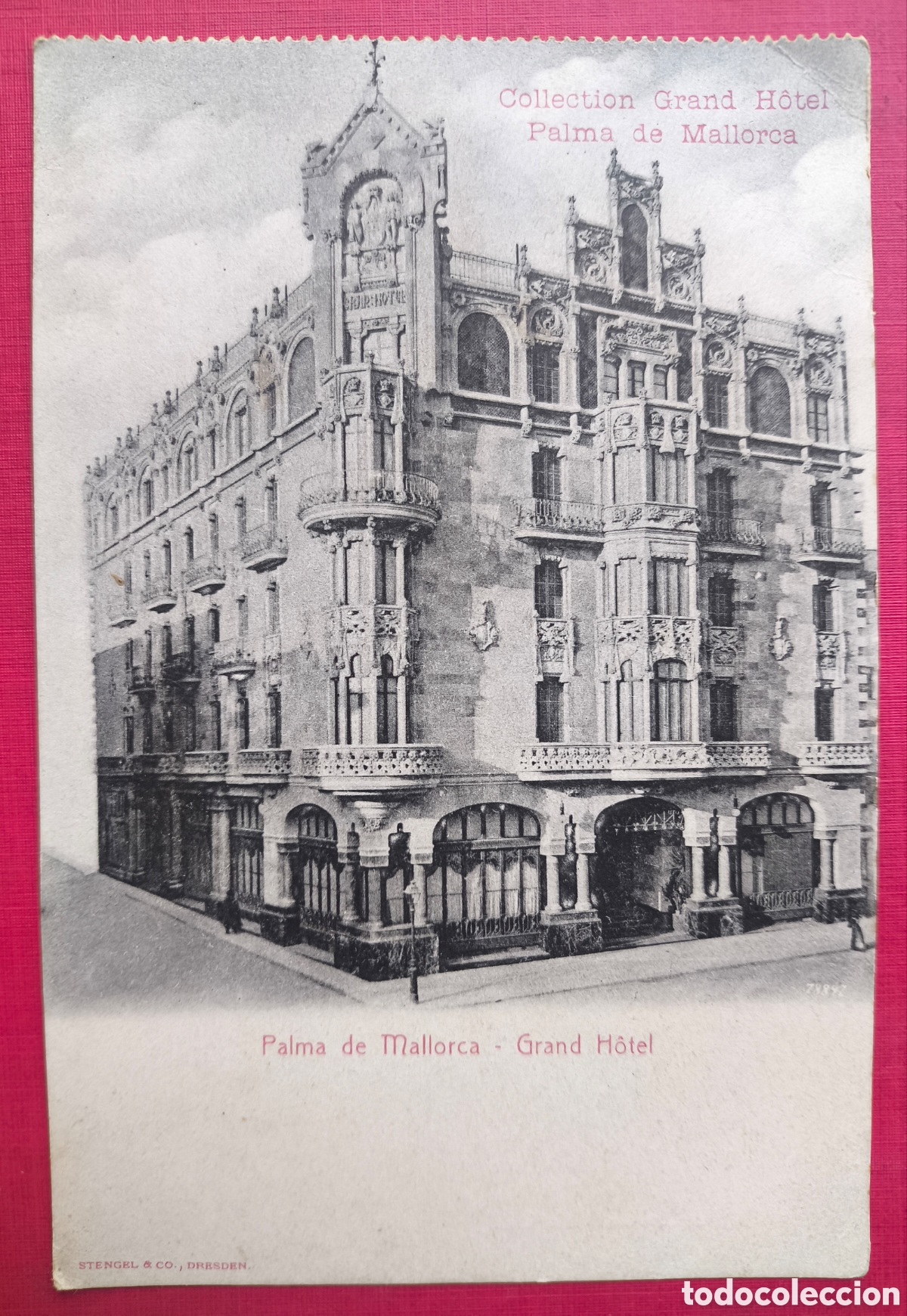 Postales: PALMA GRAN HOTEL POSTAL FOTOTIPIA BALEARS C. 1920