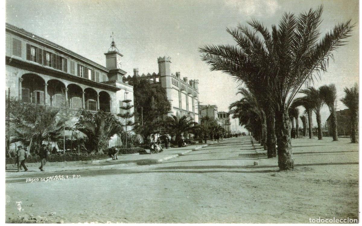 Postales: :::: LC639 - POSTAL DIARIO DE MALLORCA - PASEO DE SAGRERA - PALMA