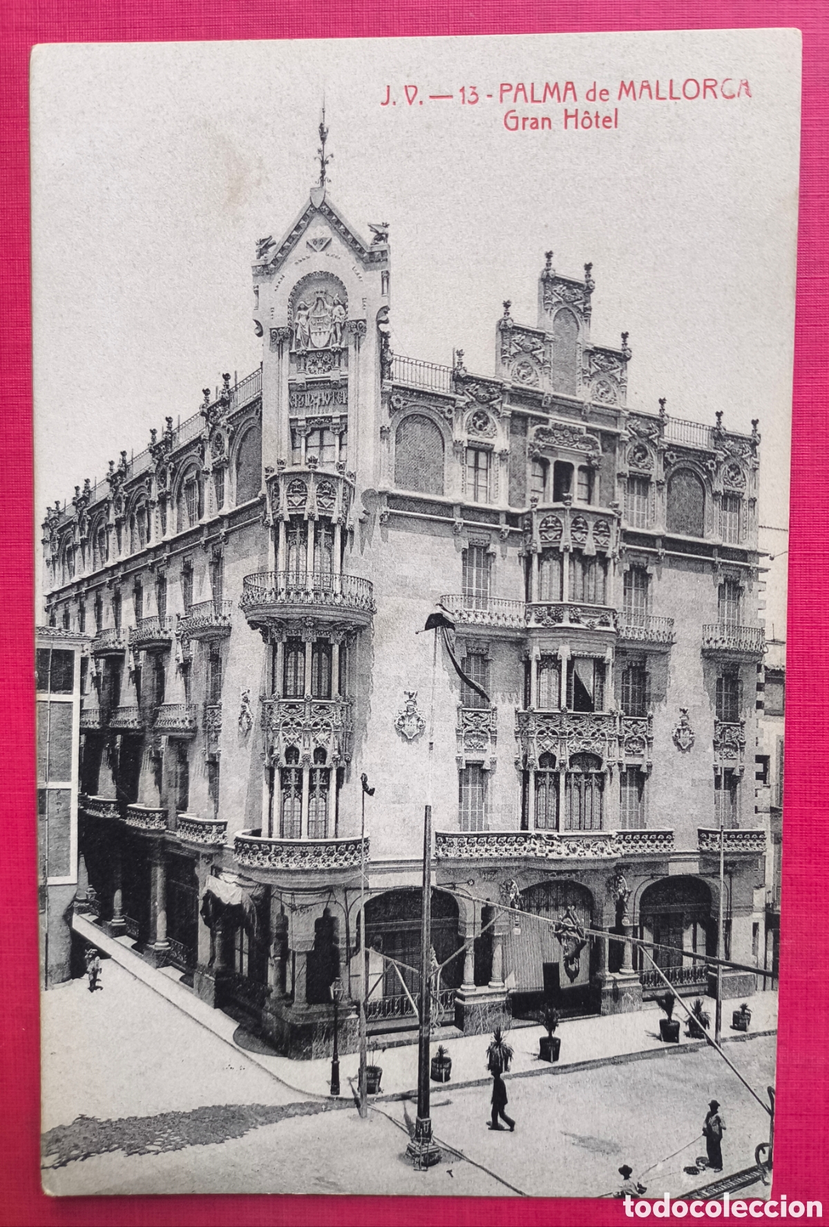 Postales: PALMA GRAN HOTEL POSTAL FOTOTIPIA ATV BALEARS C. 1920