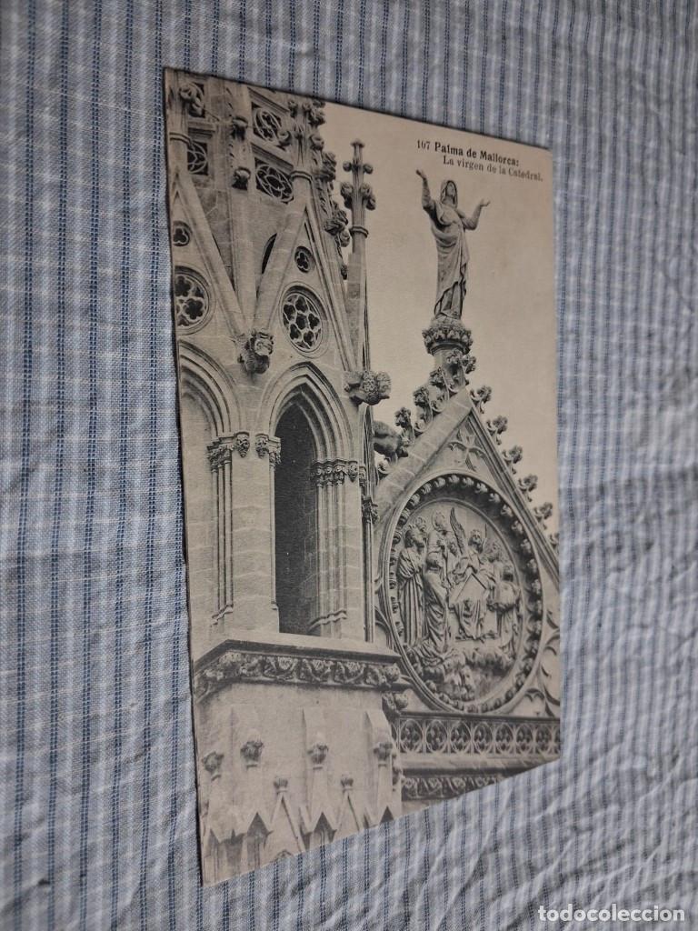 Postales: Postal antigua Mallorca. Palma. La Virgen de la Catedral. Lacoste 107. Dorso dividido