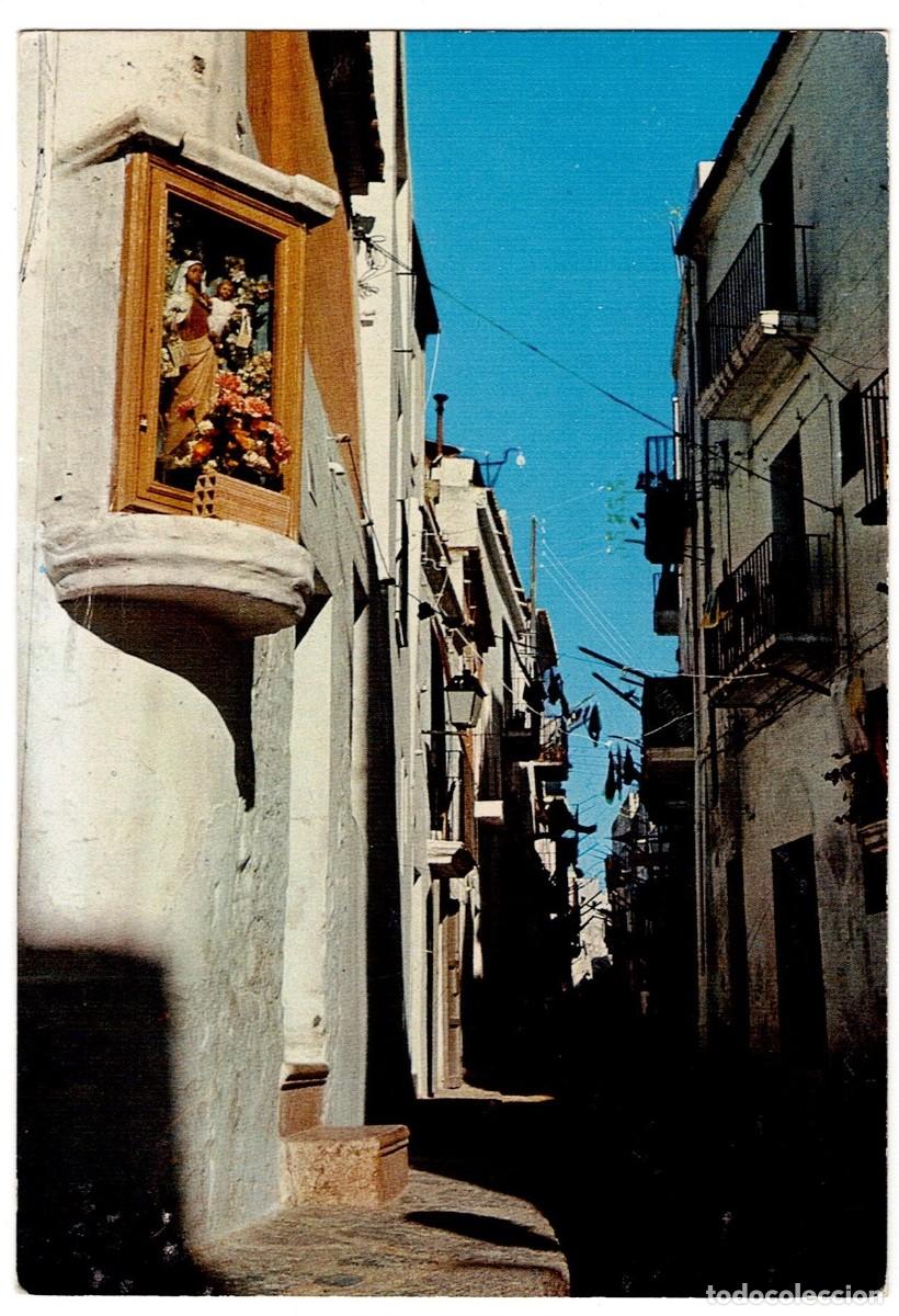 Postales: POSTAL IBIZA, CALLE T&Iacute;PICA (CIRCULADA)