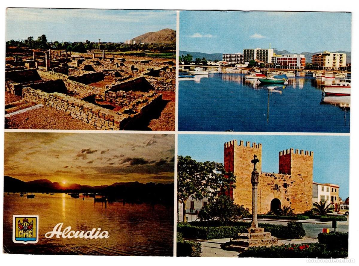Postales: POSTAL MALLORCA, ALCUDIA (CIRCULADA)
