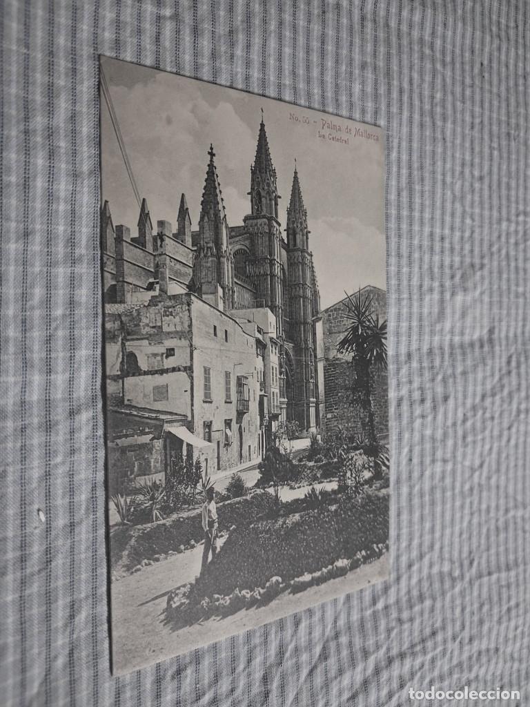 Postcards: Postal antigua Mallorca. Palma. La Catedral. A.M. 55