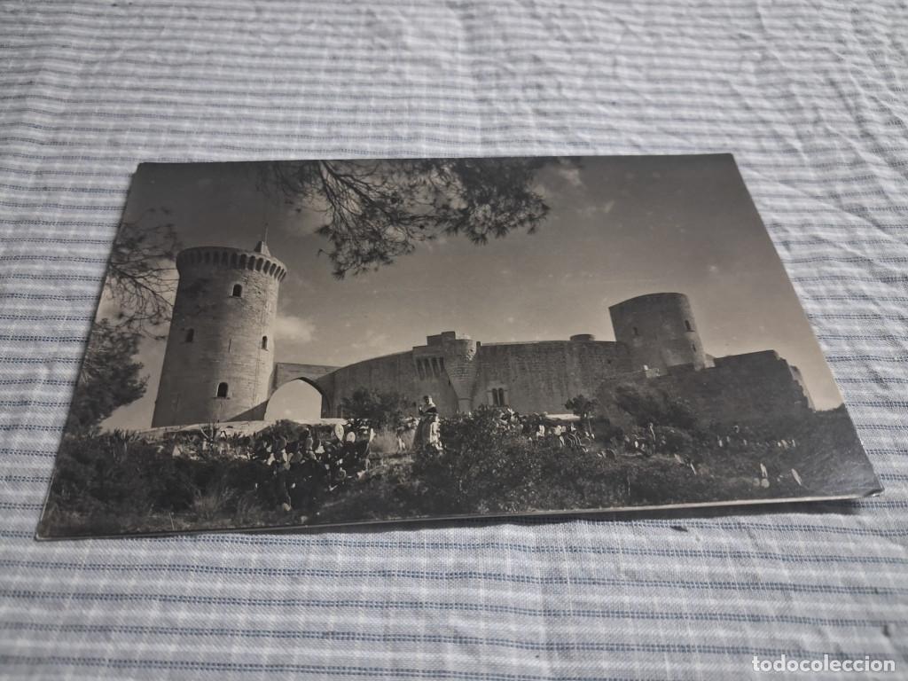 Postais: Postal antigua Mallorca. Palma. Castillo de Bellver, visto parte Oeste