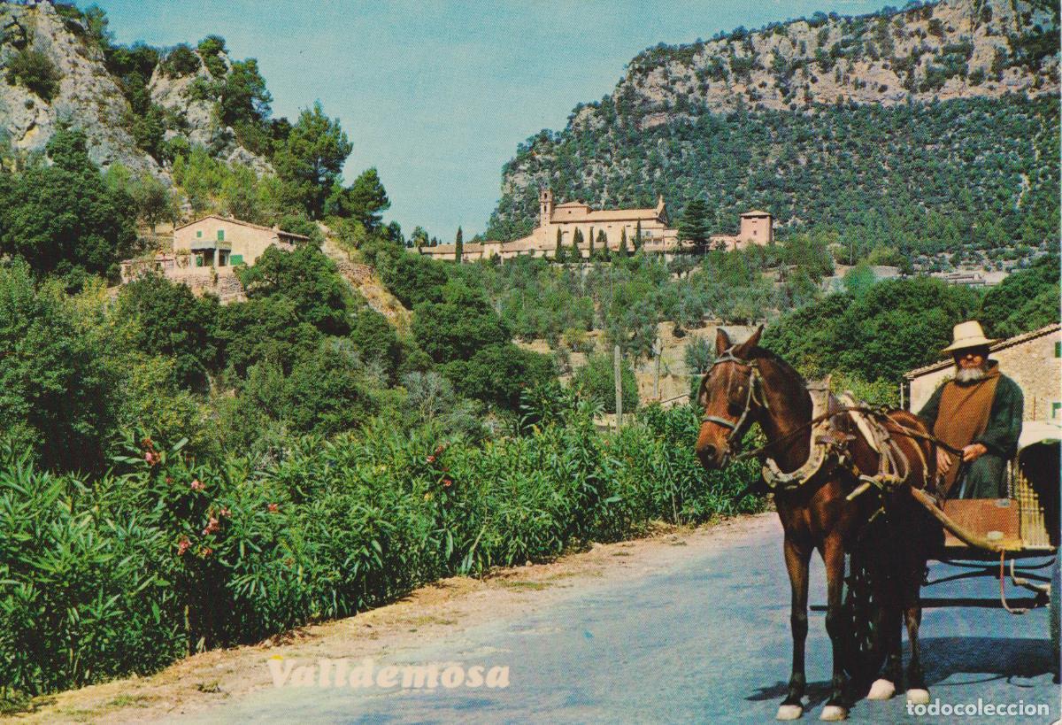 Cartes Postales: MALLORCA, VALLDEMOSA, VISTA DE LA CARTUJA - FOTO PLANAS N&ordm;2708 - S/C