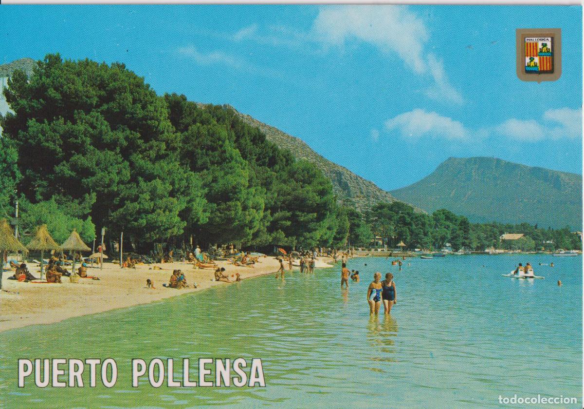 Cartes Postales: MALLORCA, PUERTO DE POLLENSA, PLAYA - ESCUDO DE ORO N&ordm;3010 - S/C