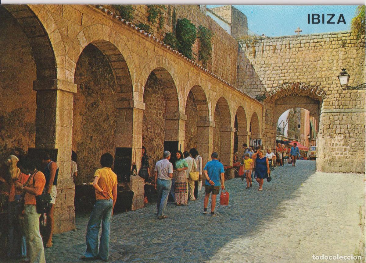Cartoline: IBIZA, MERCADILLO EN LAS MURADES - FOT.A.CAMPA&Ntilde;&Aacute; N&ordm;4435 - S/C