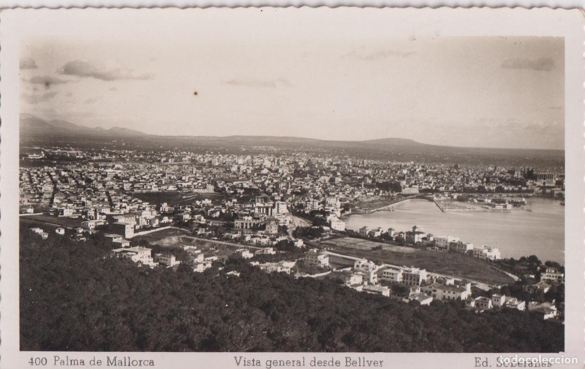 Postales: PALMA DE MALLORCA, VISTA GENERAL DESDE BELLVER - ED.SOBERANAS N&ordm;400 - S/C
