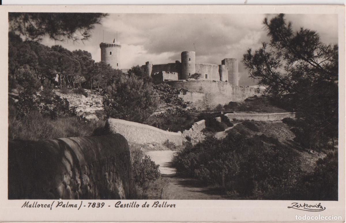 Postales: PALMA DE MALLORCA, CASTILLO DE BELLVER - ZERKOWITZ N&ordm;7839 - S/C