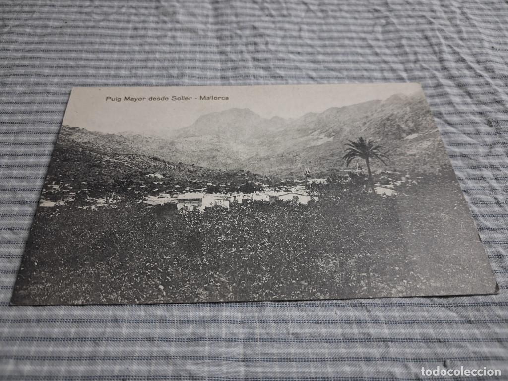 Postales: Postal antigua Mallorca. S&oacute;ller. Puig Mayor desde S&oacute;ller