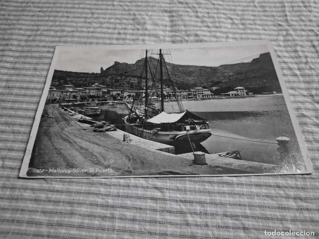 Postales: Postal antigua Mallorca. Puerto de S&oacute;ller. A.N. 107