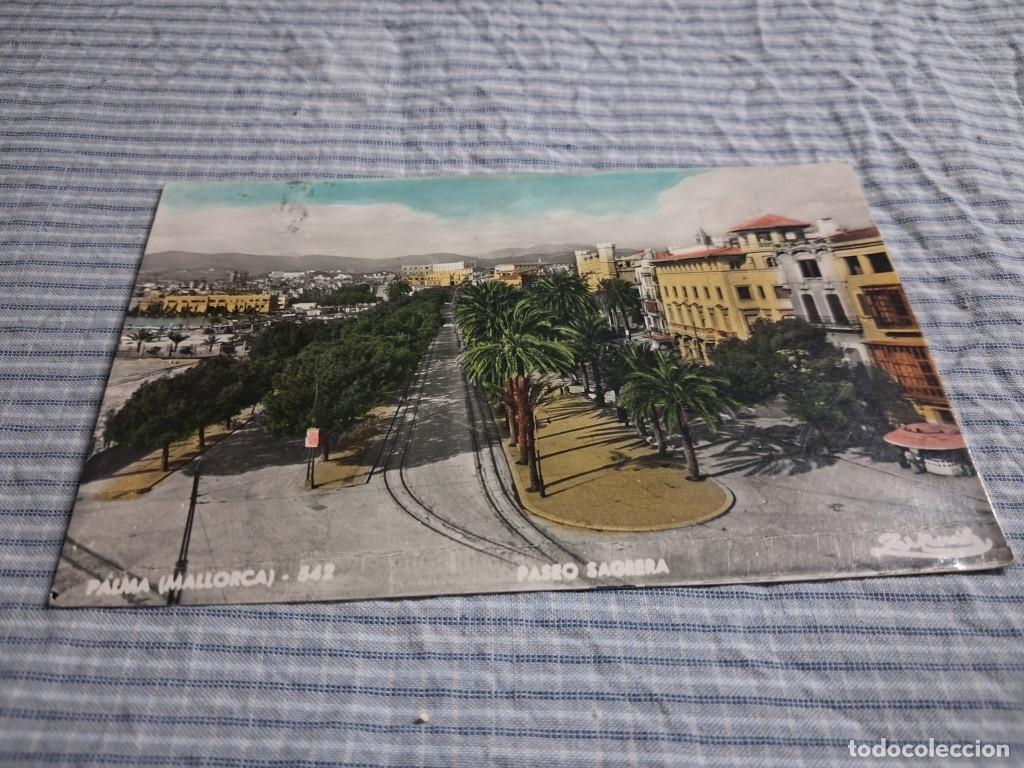 Postales: Postal antigua Mallorca. Palma. Paseo de Sagrera. Circulada