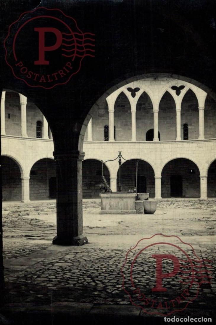 Postcards: PALMA DE MALLORCA. PATIO CASTILLO DE BELLVER. RPPC. FOTOGRAFICA.